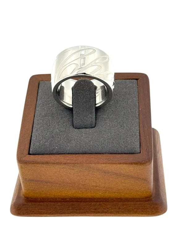 CHOPARD - Chopardissimo Large model white gold ring - Image 11