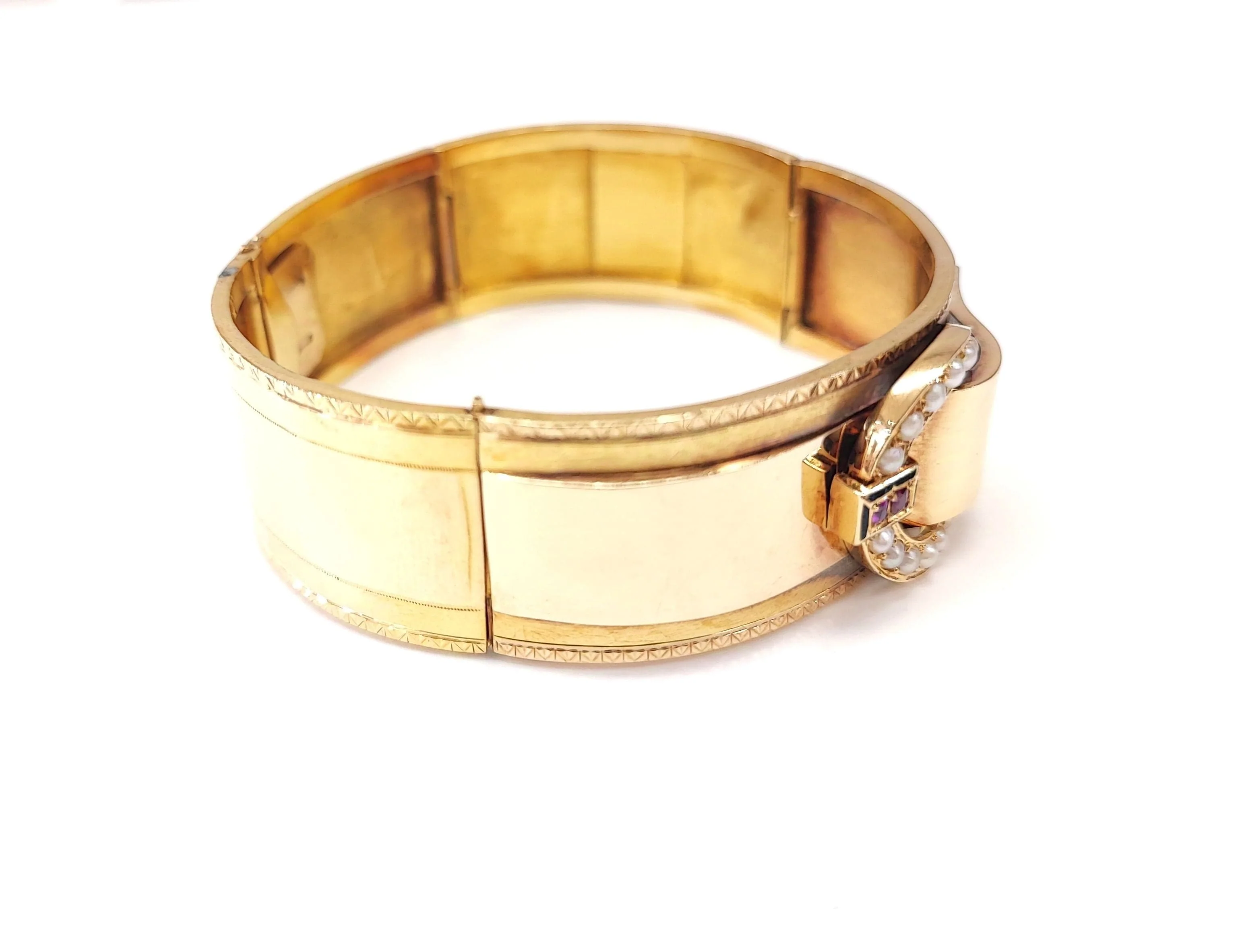 Napoleon III bangle bracelet - Image 13