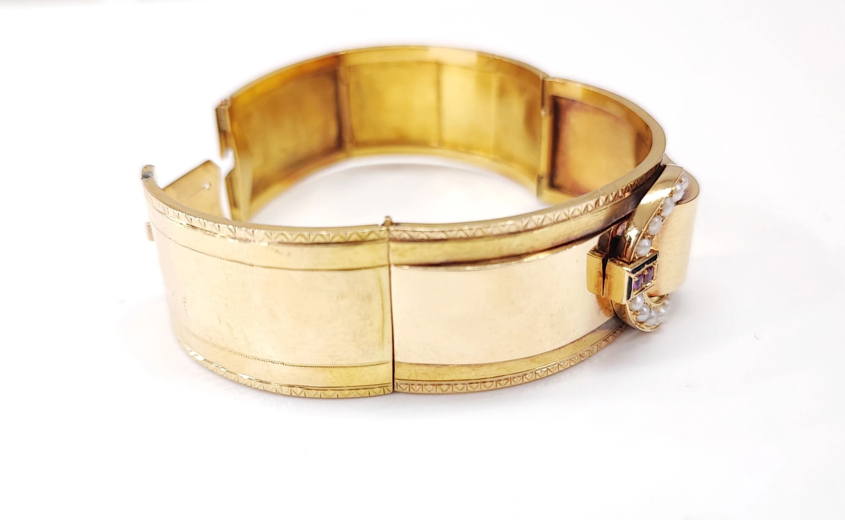 Napoleon III bangle bracelet - Image 6