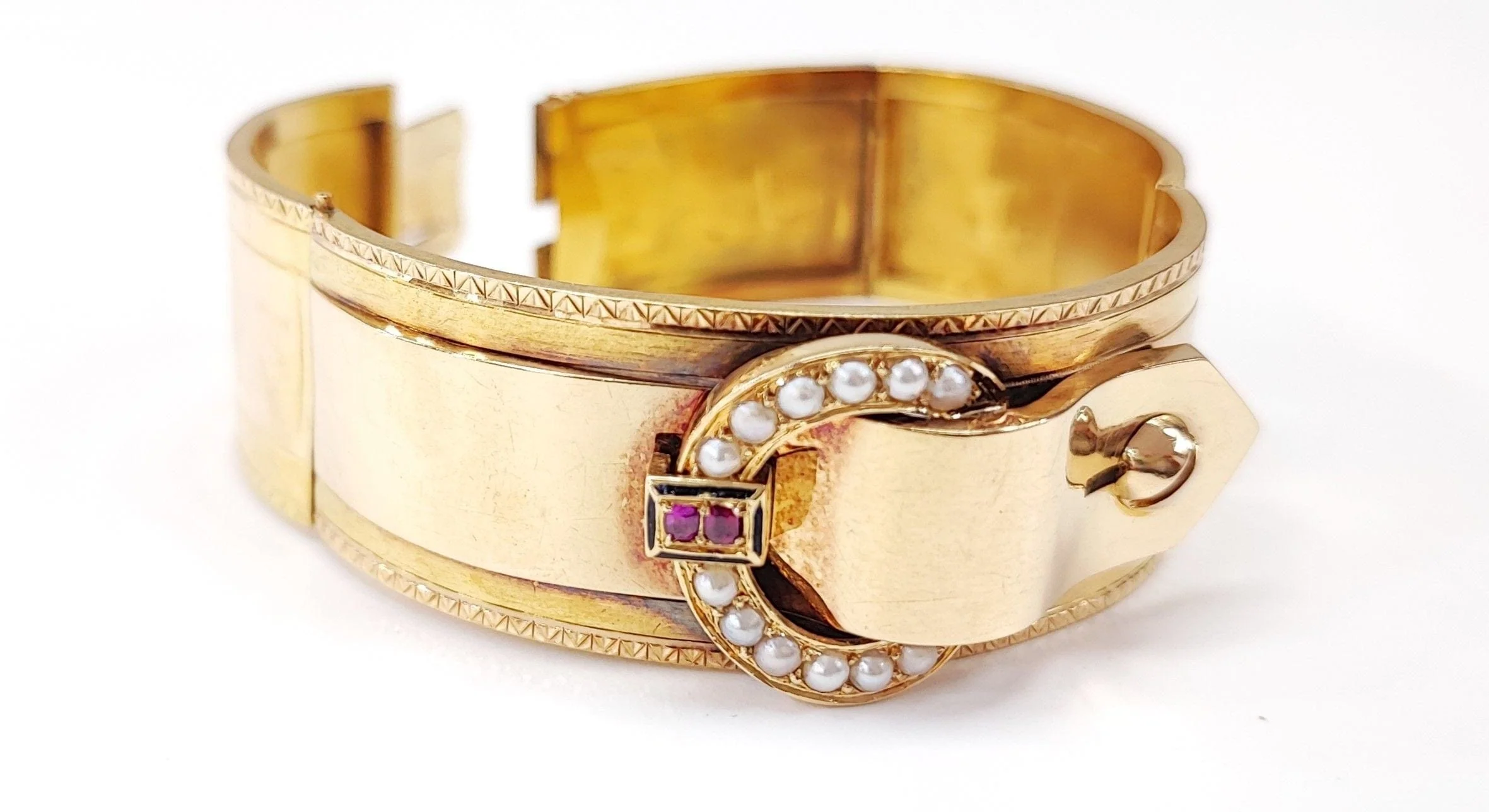 Napoleon III bangle bracelet - Image 7