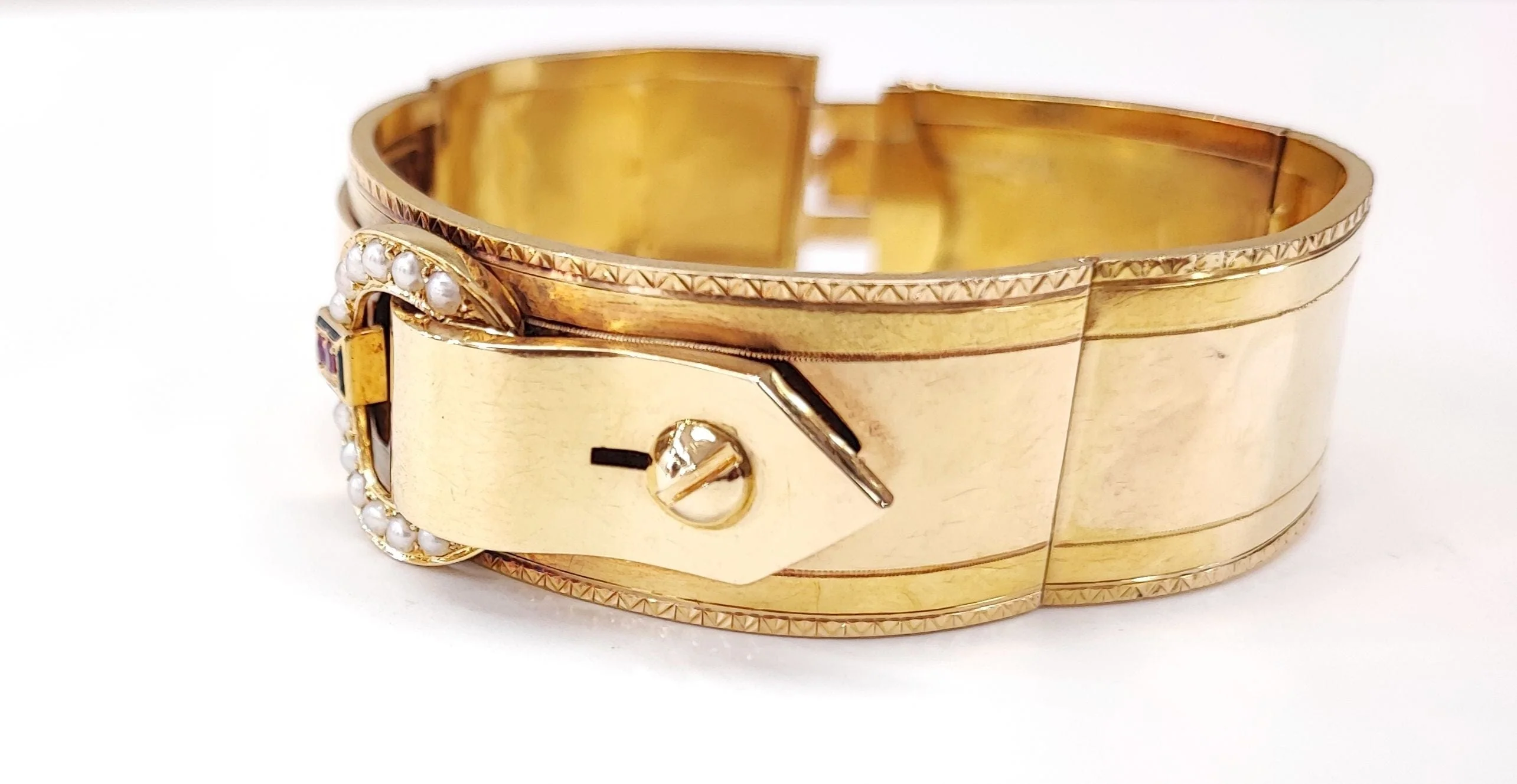 Napoleon III bangle bracelet - Image 9