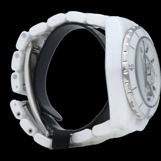 Chanel J-12 Chronograph Automatic Ceramic Watch - Image 8