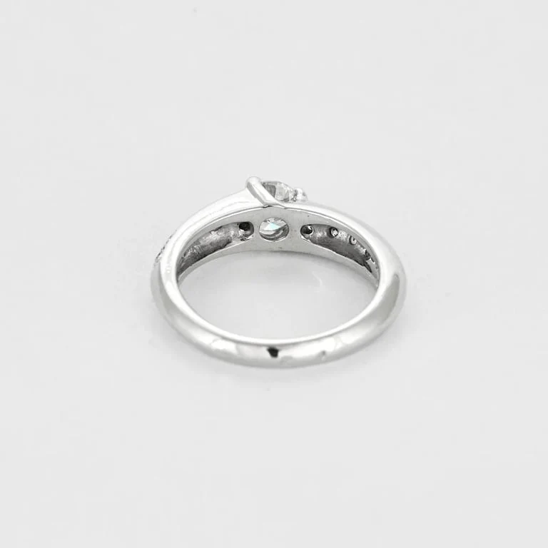 Solitaire white gold diamonds - Image 6