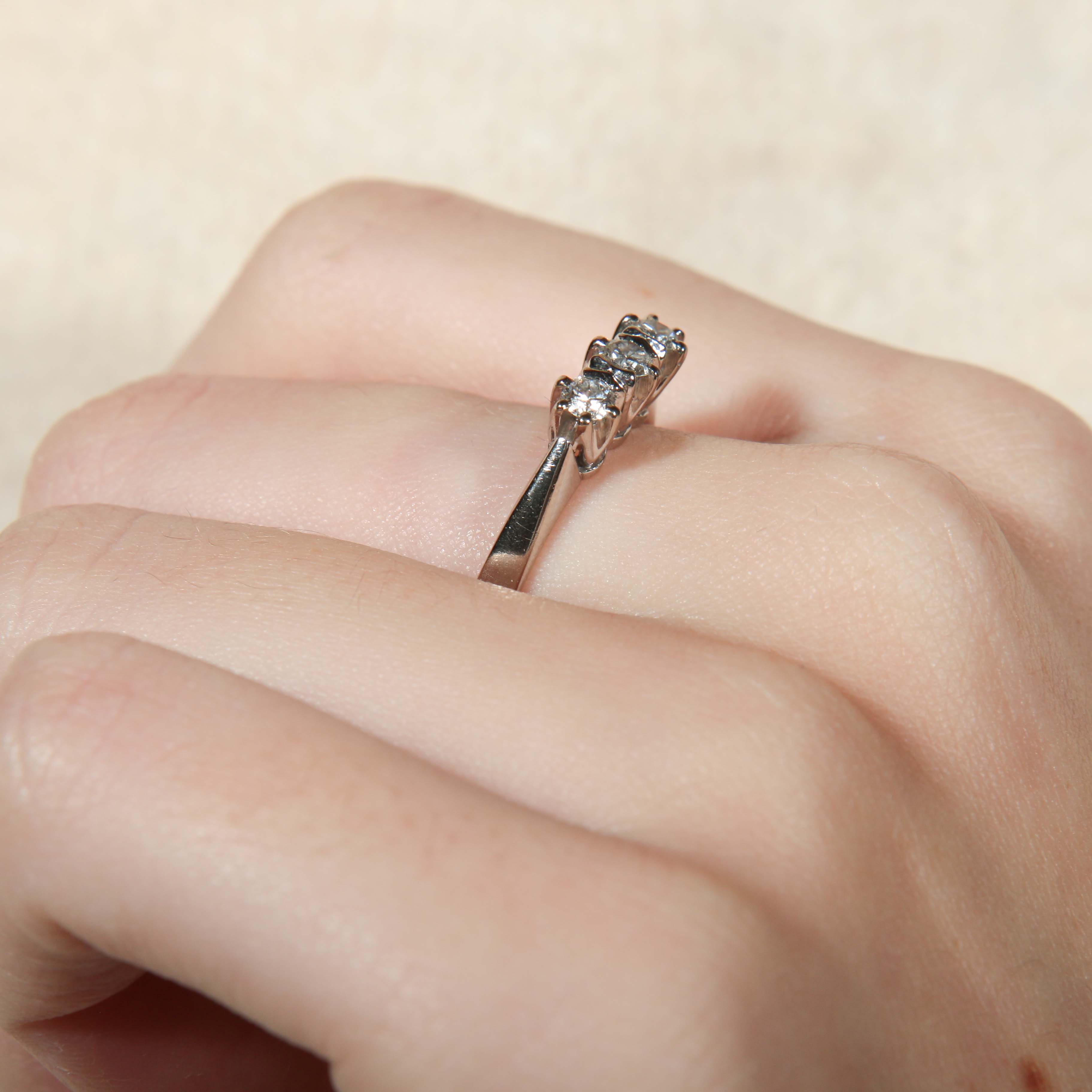 Trilogy Diamond Ring - Image 3