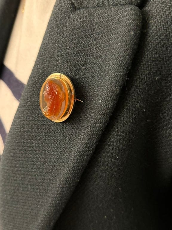 Pin cameo carnelian - Image 4