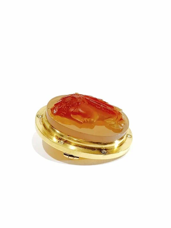 Pin cameo carnelian - Image 7