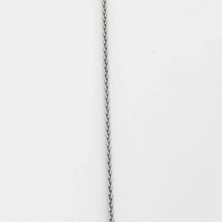 White gold heart-cut diamond necklace - Image 4