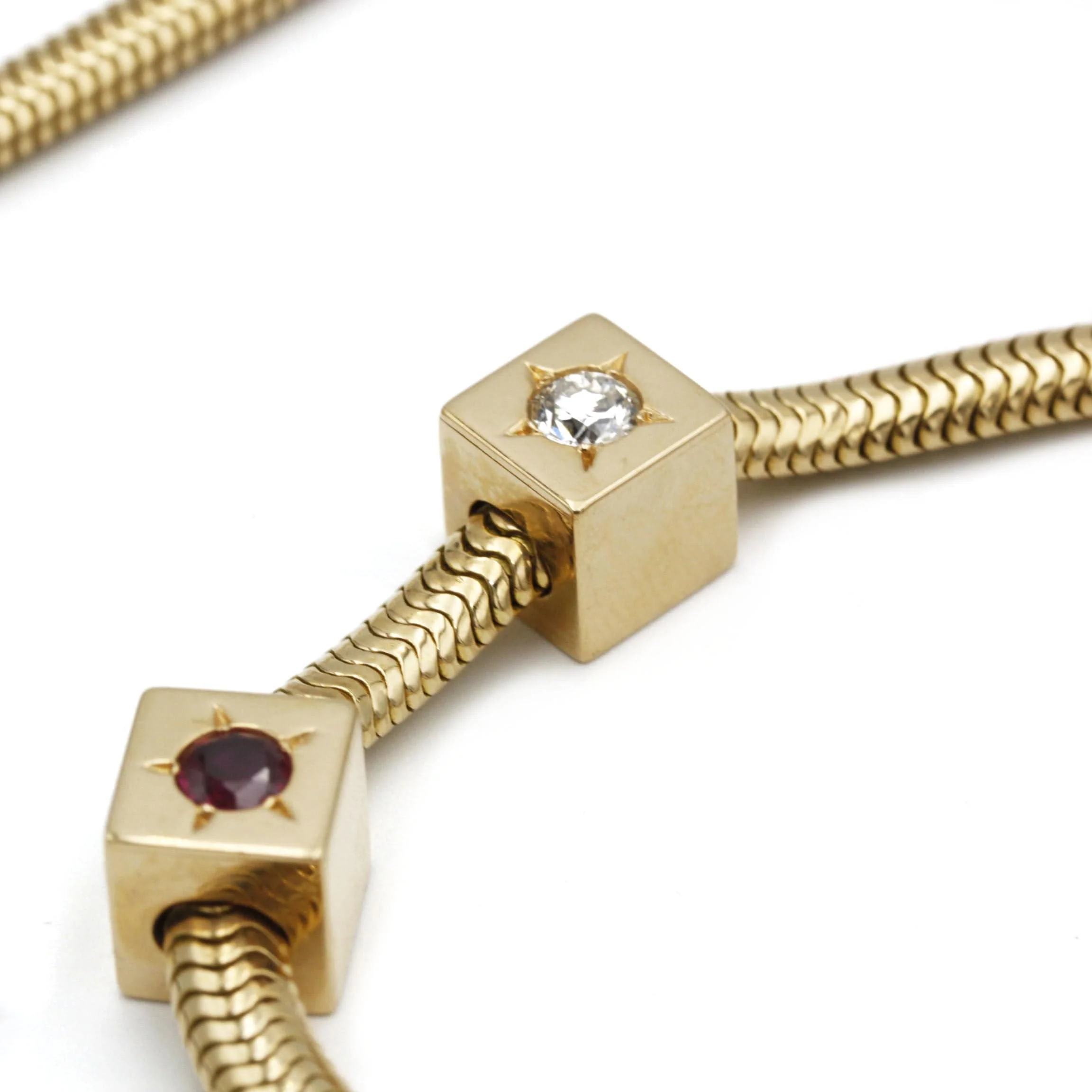 MELLERIO - Cube Bracelet Necklace - Image 5