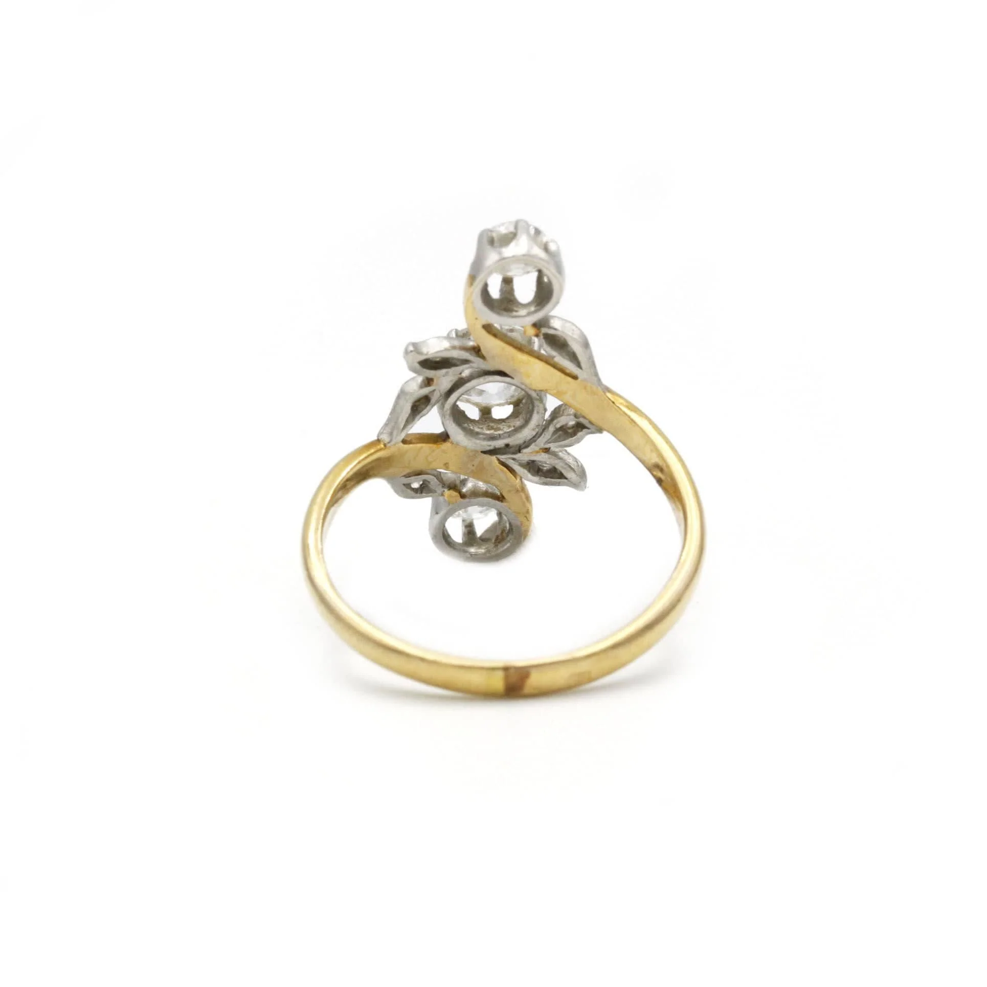 Gold Ring platinum & Diamonds - Image 3