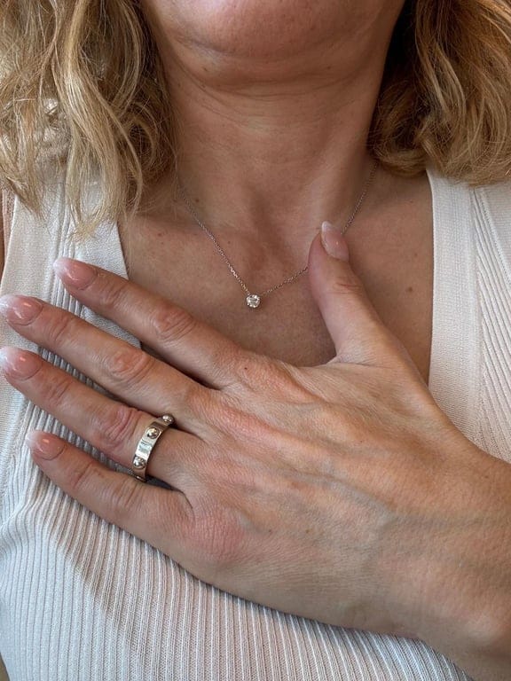 Louis Vuitton - “Clous” ring in white gold - Image 3