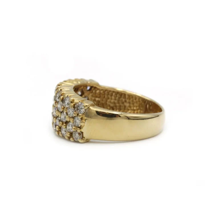 Ring - Yellow gold and diamonds - Image 3