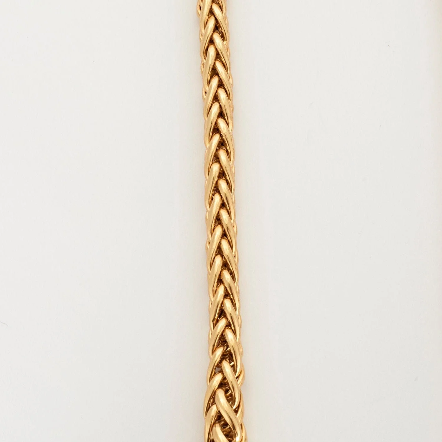 Yellow gold palm tree necklace - Image 3
