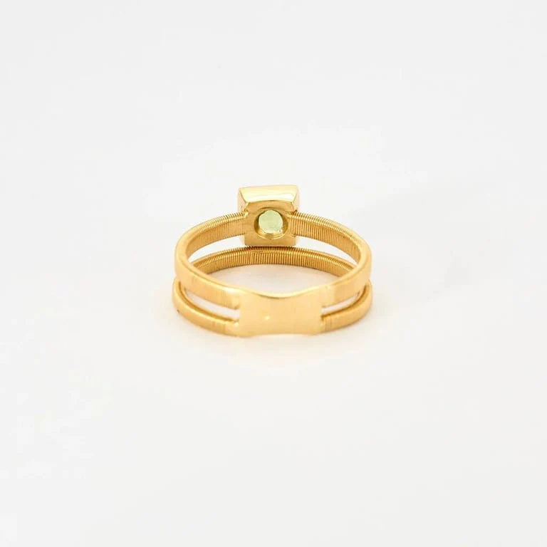 DOUBLE PERIDOT RING - Image 5