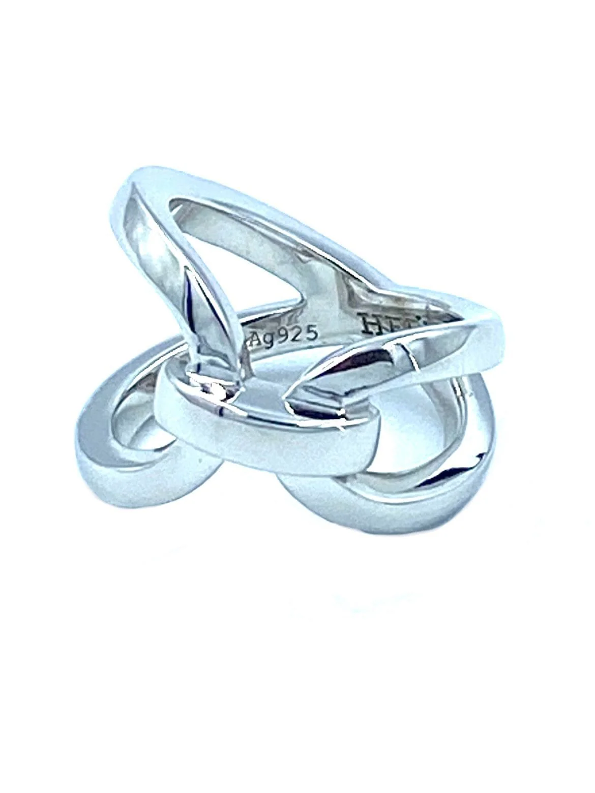 HERMES. Ring Ever Anchor chain silver - Image 6