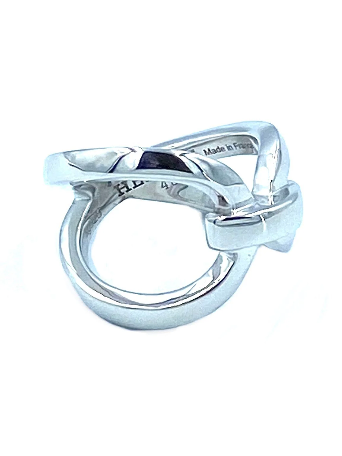 HERMES. Ring Ever Anchor chain silver - Image 7