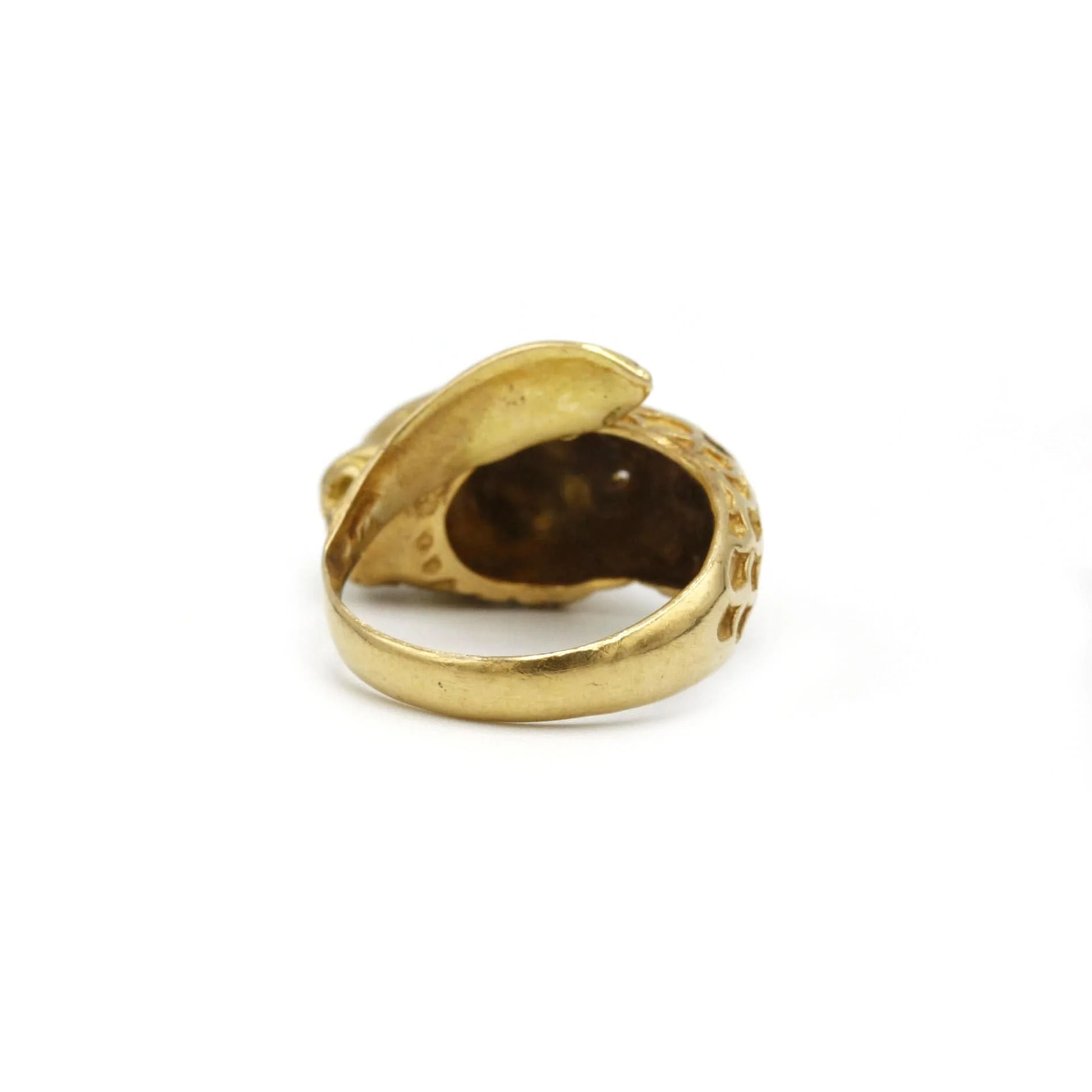 Gold and Ruby Lion Ring - Image 3
