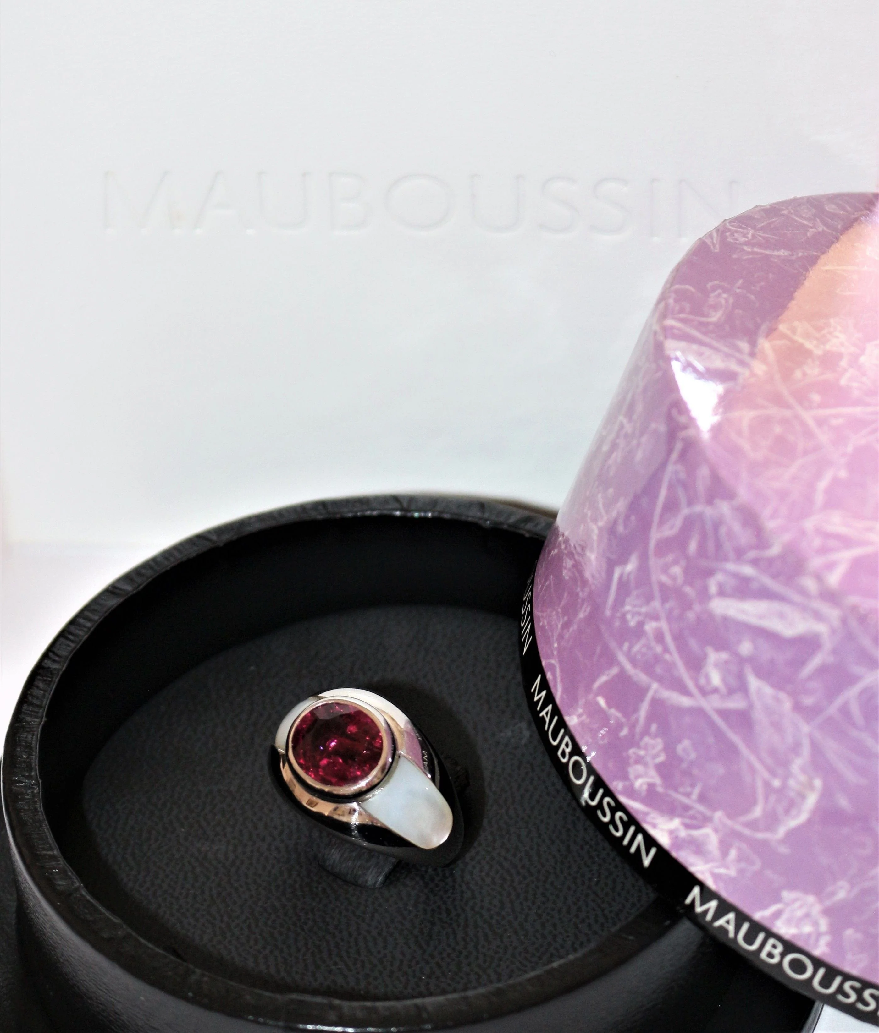 MAUBOUSSIN NADIA rubellite ring - Image 8