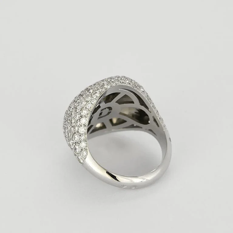 EDOUARD NAHUM - Celestial Ring white gold diamonds - Image 5