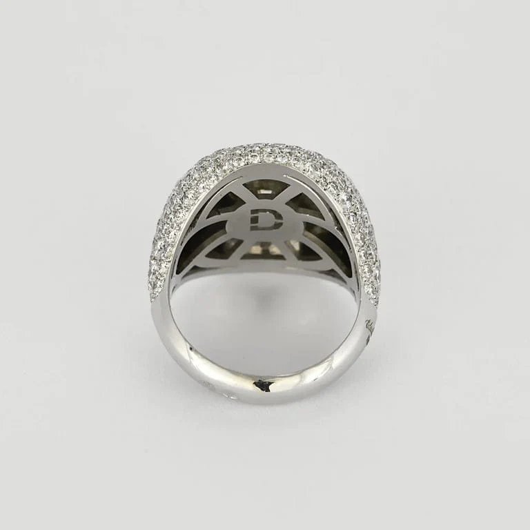 EDOUARD NAHUM - Celestial Ring white gold diamonds - Image 6