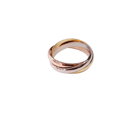 Wedding band 3 golds - Image 4