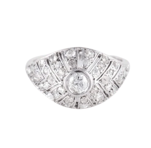 Diamond Dome Ring