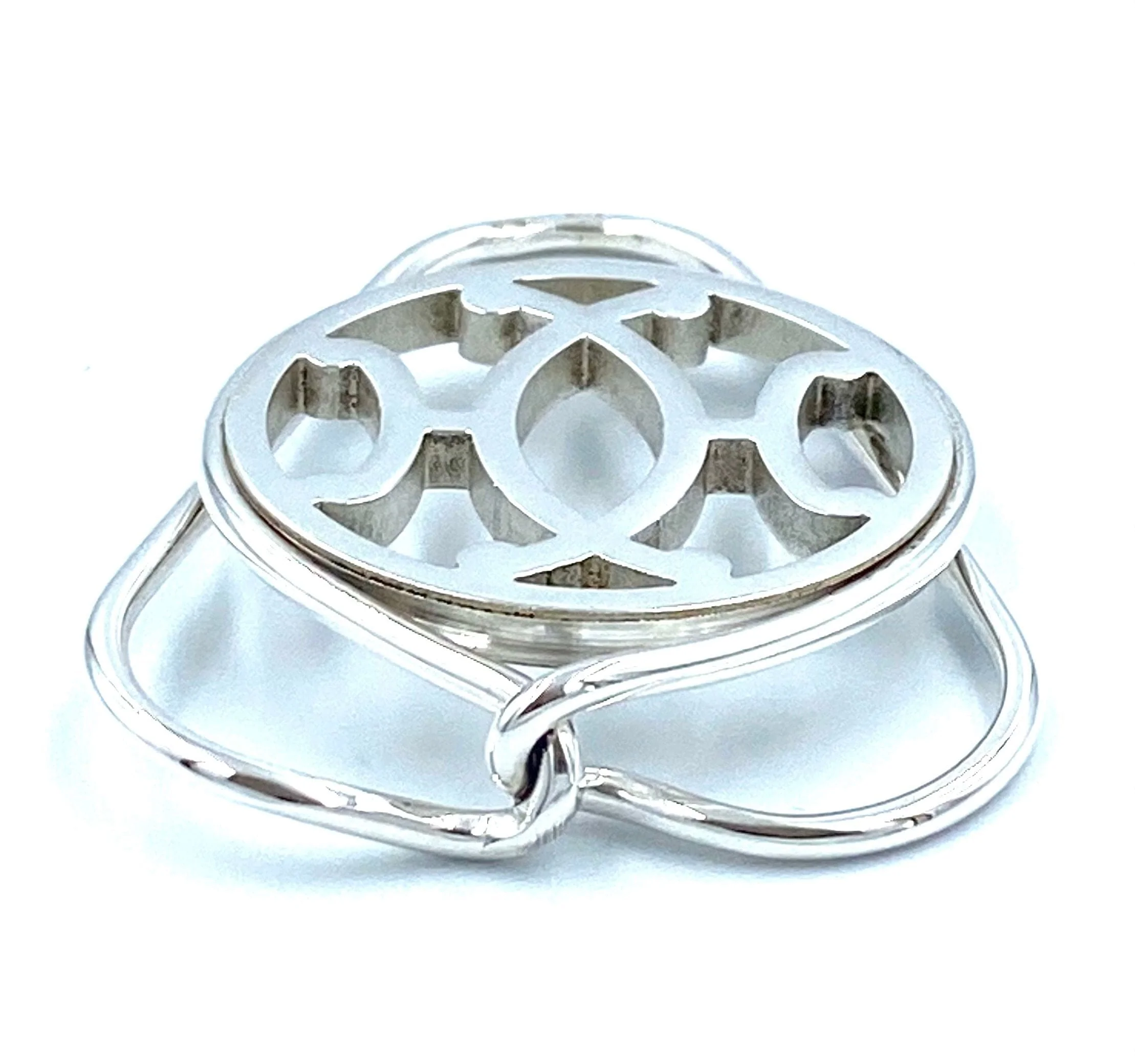 Hermes. Money clip silver - Image 5