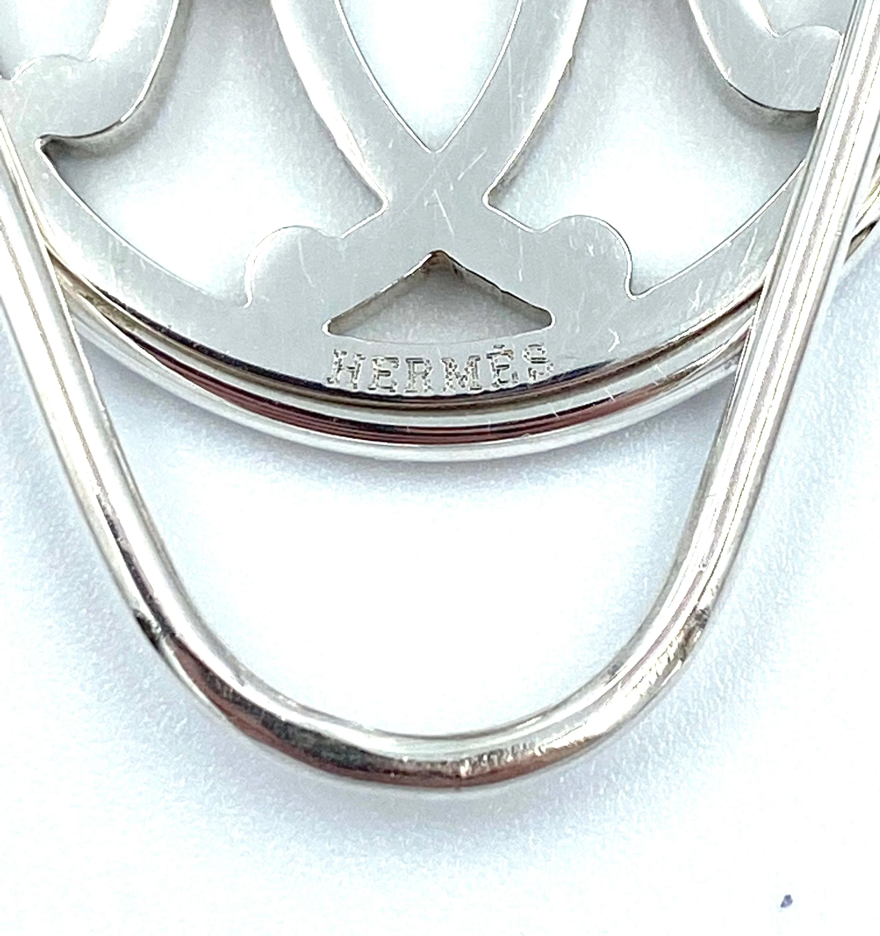 Hermes. Money clip silver - Image 7