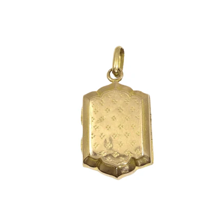 Rose Gold Photo Pendant