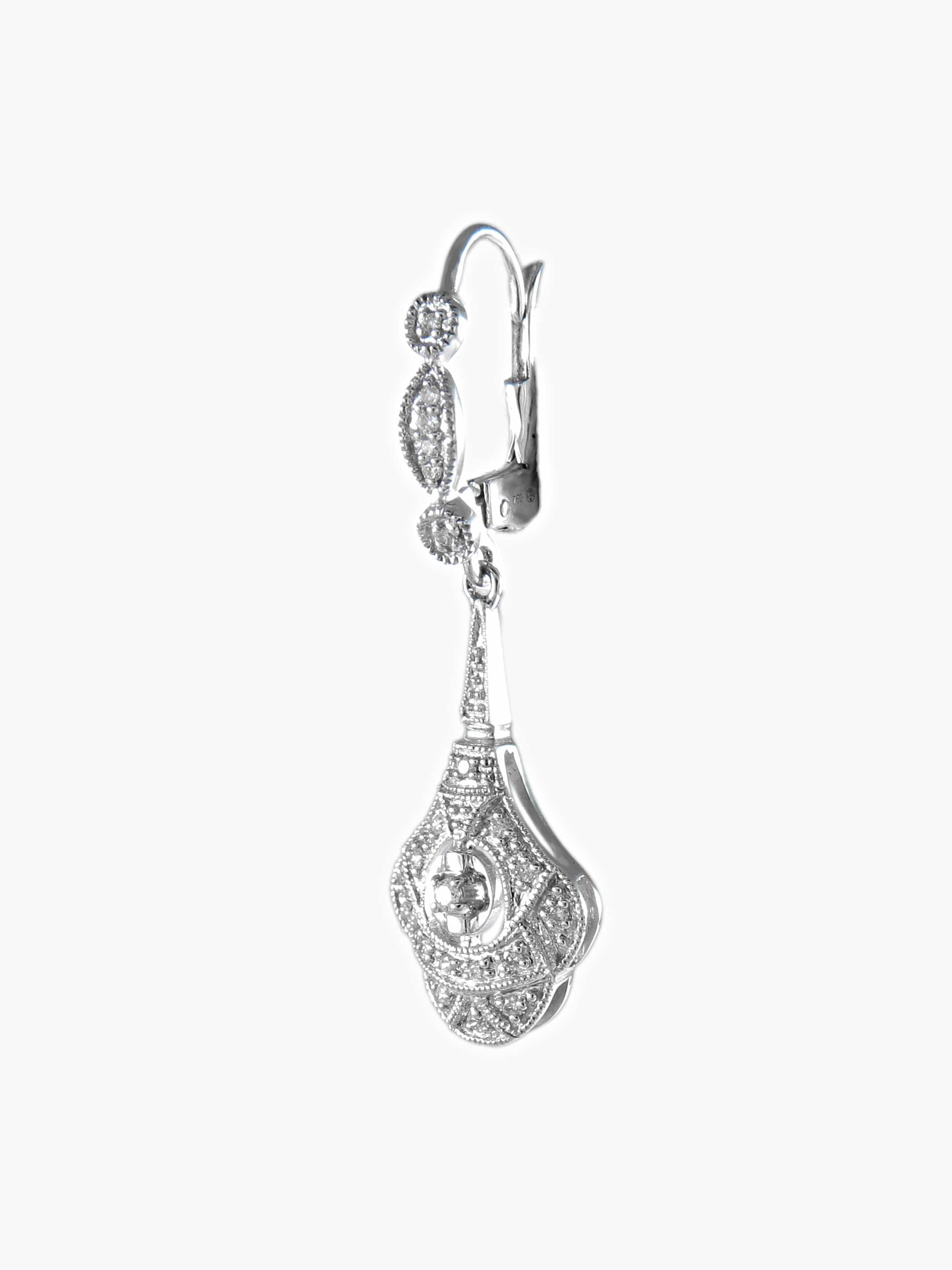 Art-Deco Style Earrings - Image 3