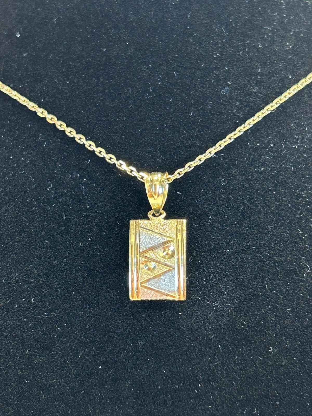 3 gold pendant - Image 4