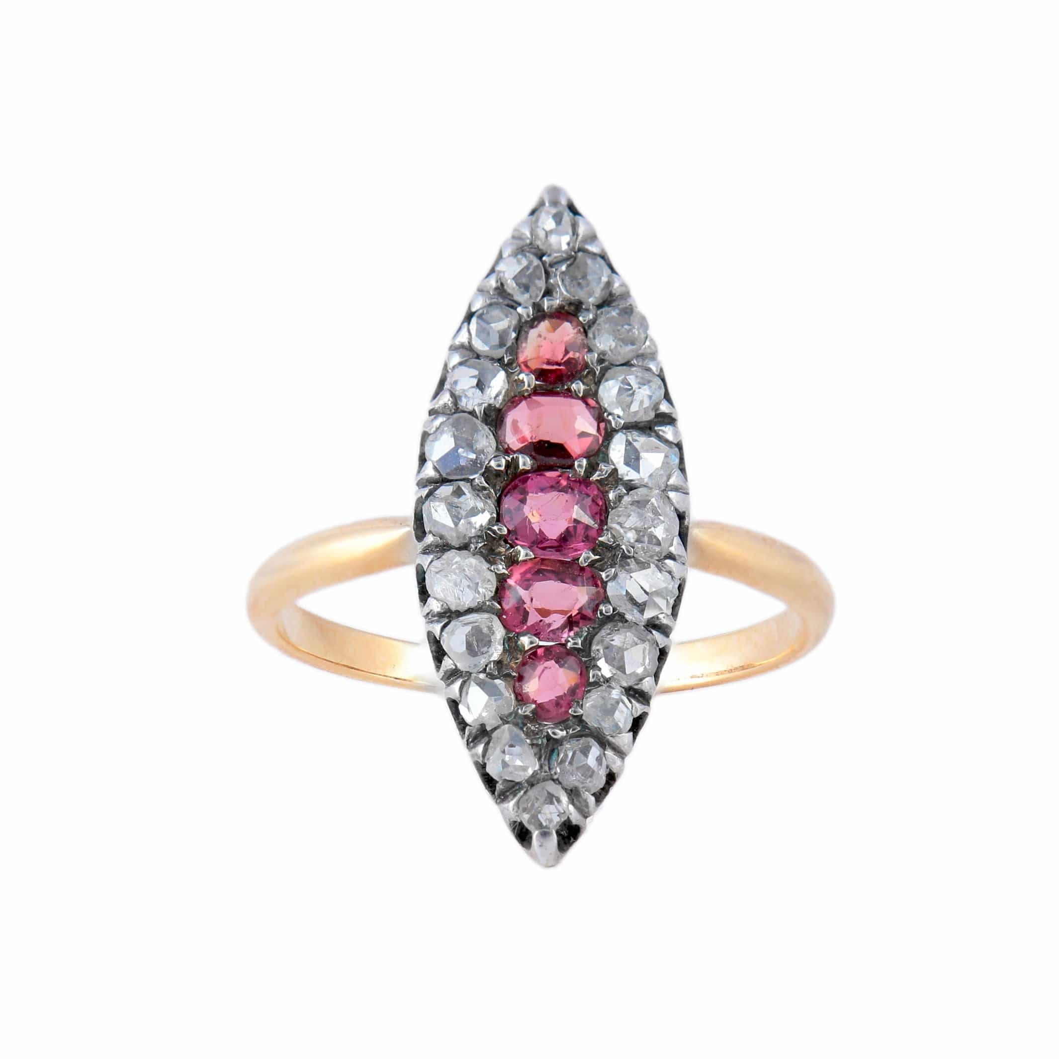 Marquise diamond ring