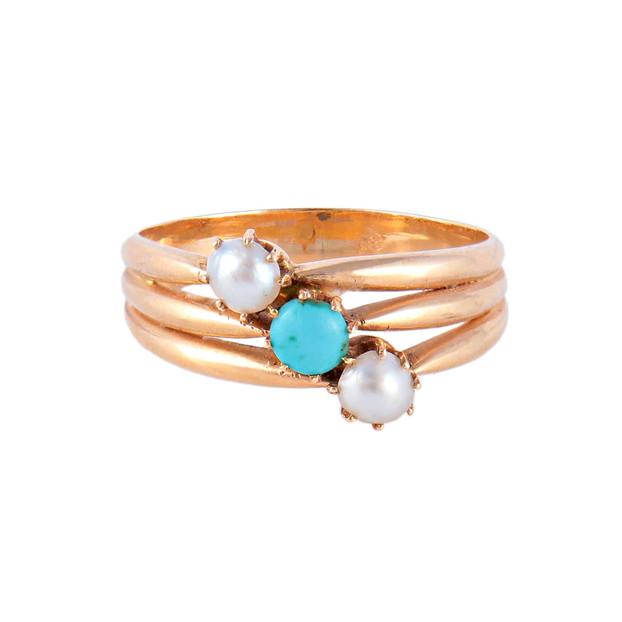 Turquoise Beads Ring