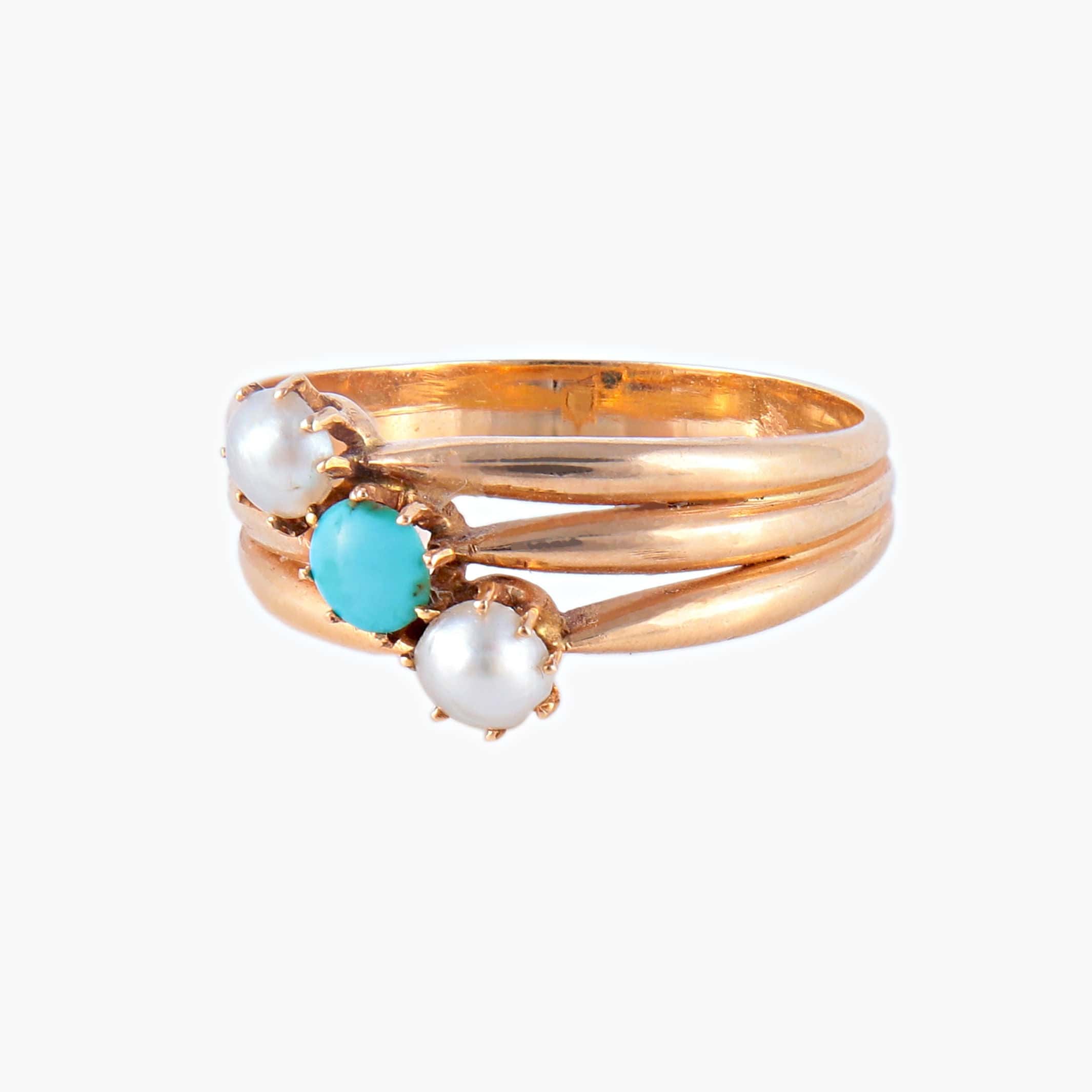 Turquoise Beads Ring - Image 4