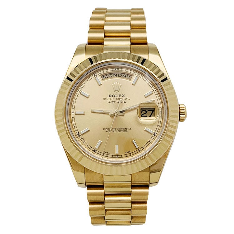 Rolex watch, "Day-Date", yellow gold.