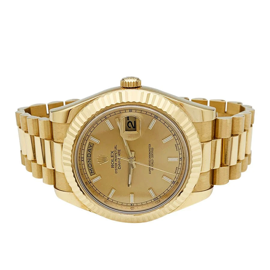 Rolex watch, "Day-Date", yellow gold. - Image 5