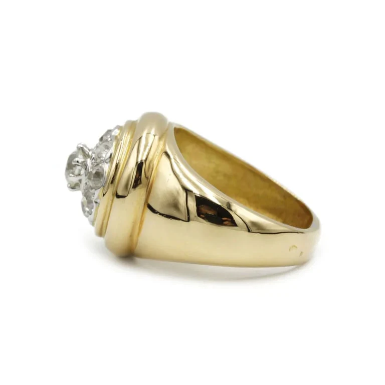 Ring - Yellow gold and diamonds - Image 5