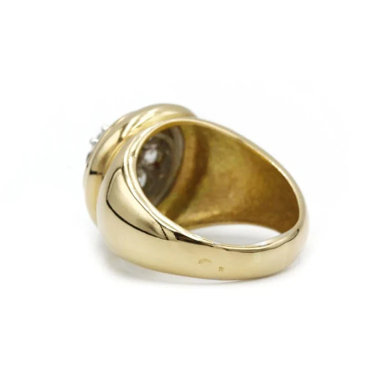 Ring - Yellow gold and diamonds - Image 6