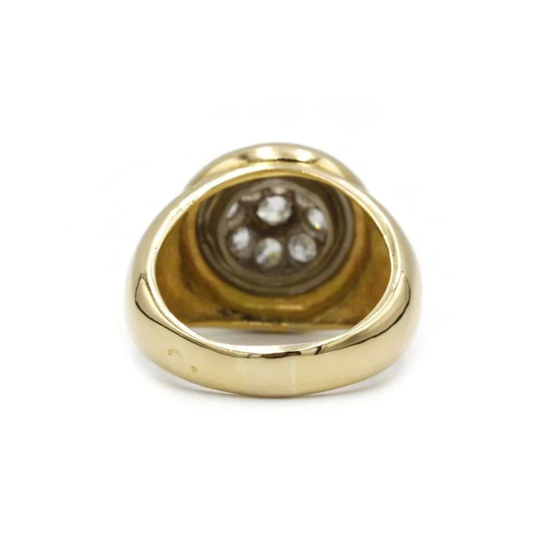 Ring - Yellow gold and diamonds - Image 7