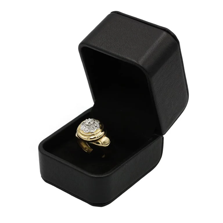 Ring - Yellow gold and diamonds - Image 8