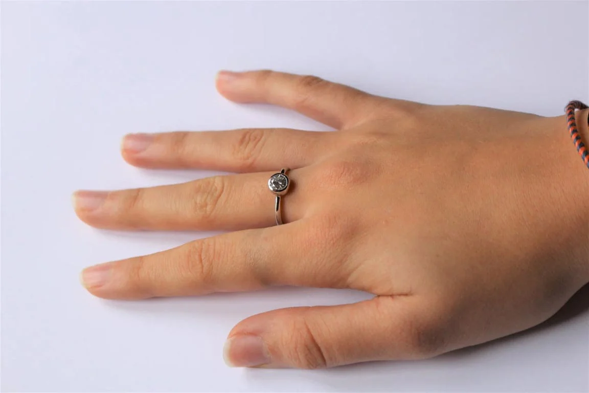 LFG certificate solitaire ring - Image 10