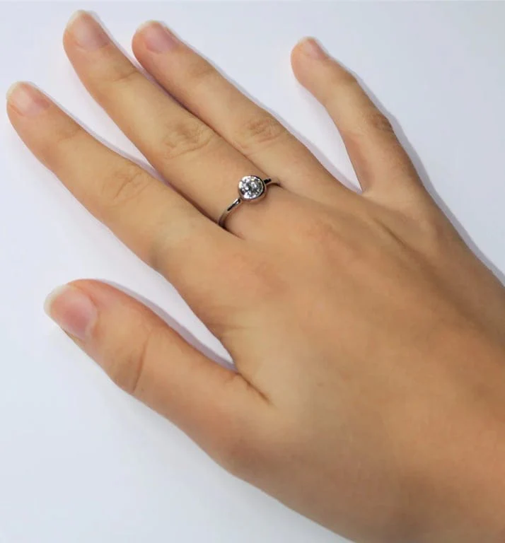LFG certificate solitaire ring - Image 5