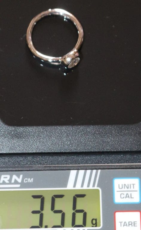 LFG certificate solitaire ring - Image 9