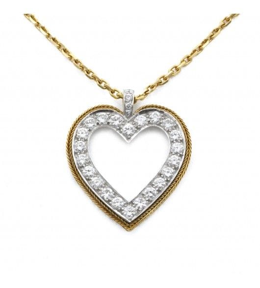 Pendant - Gold & diamonds