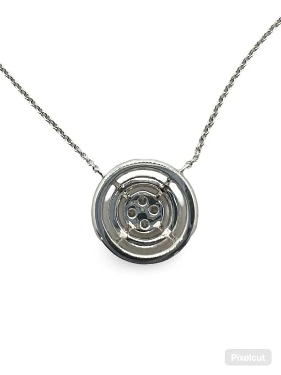 Gold and diamond necklace 0.30 ct - Image 2
