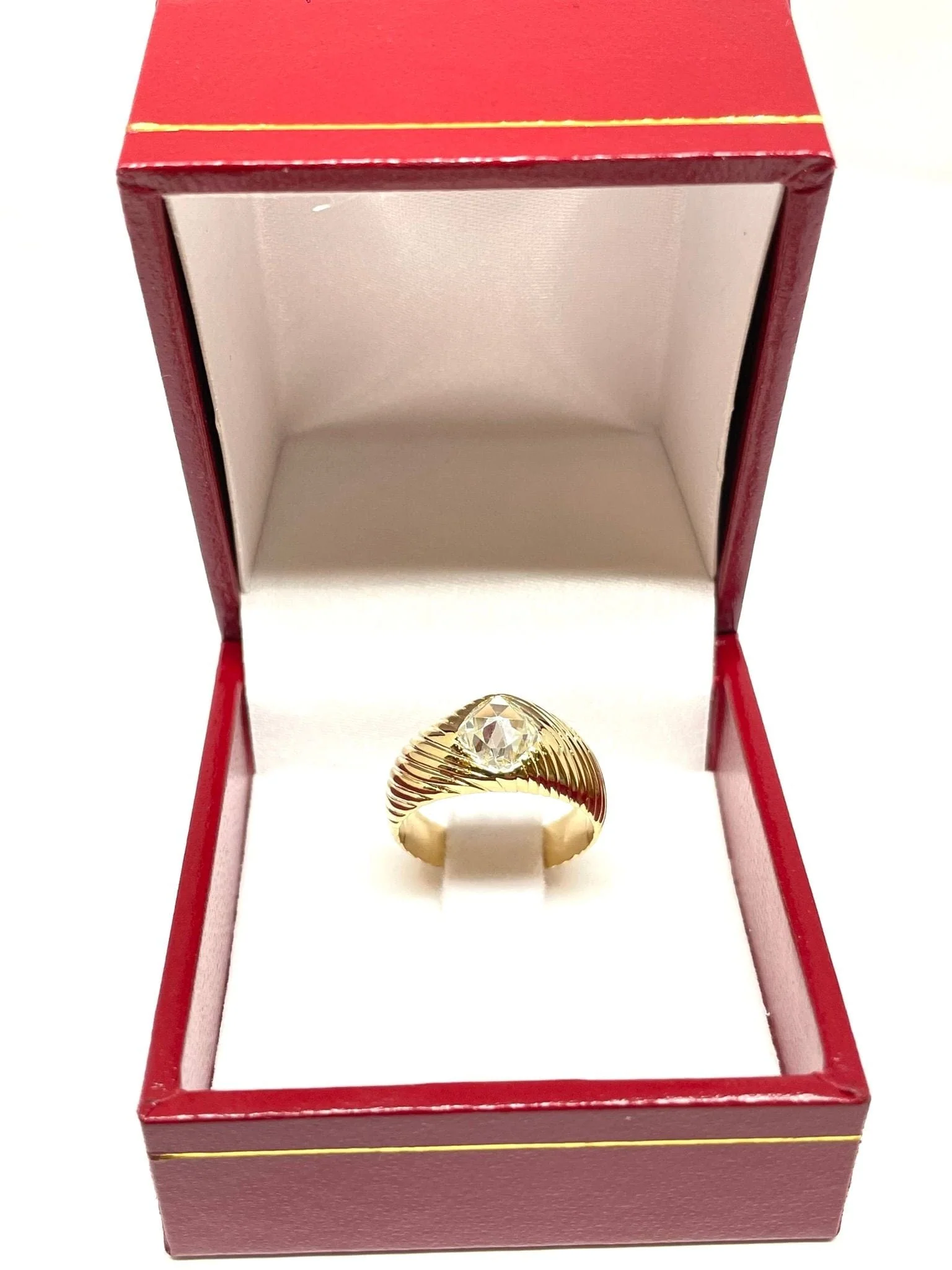 Diamond diamond bangle ring - Image 6