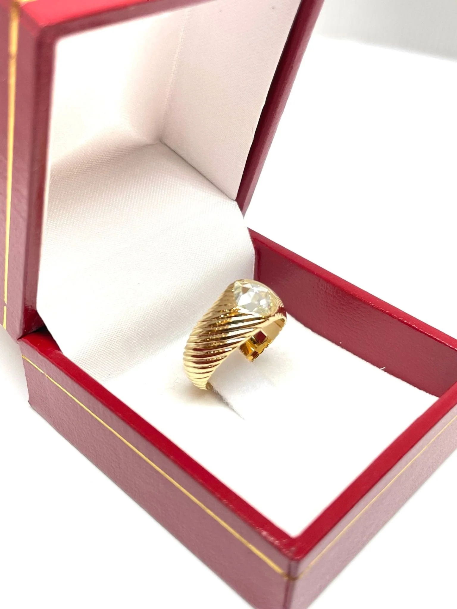 Diamond diamond bangle ring - Image 8