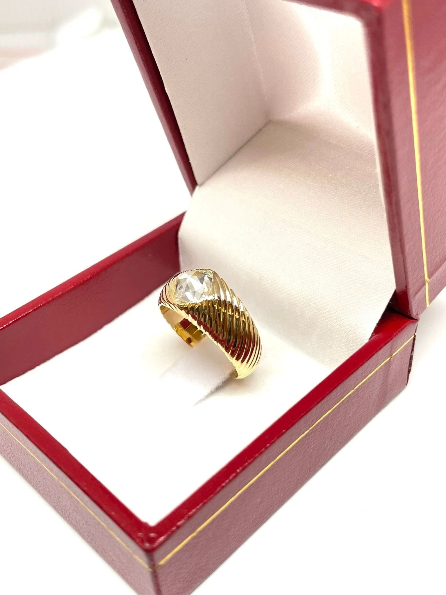 Diamond diamond bangle ring - Image 9