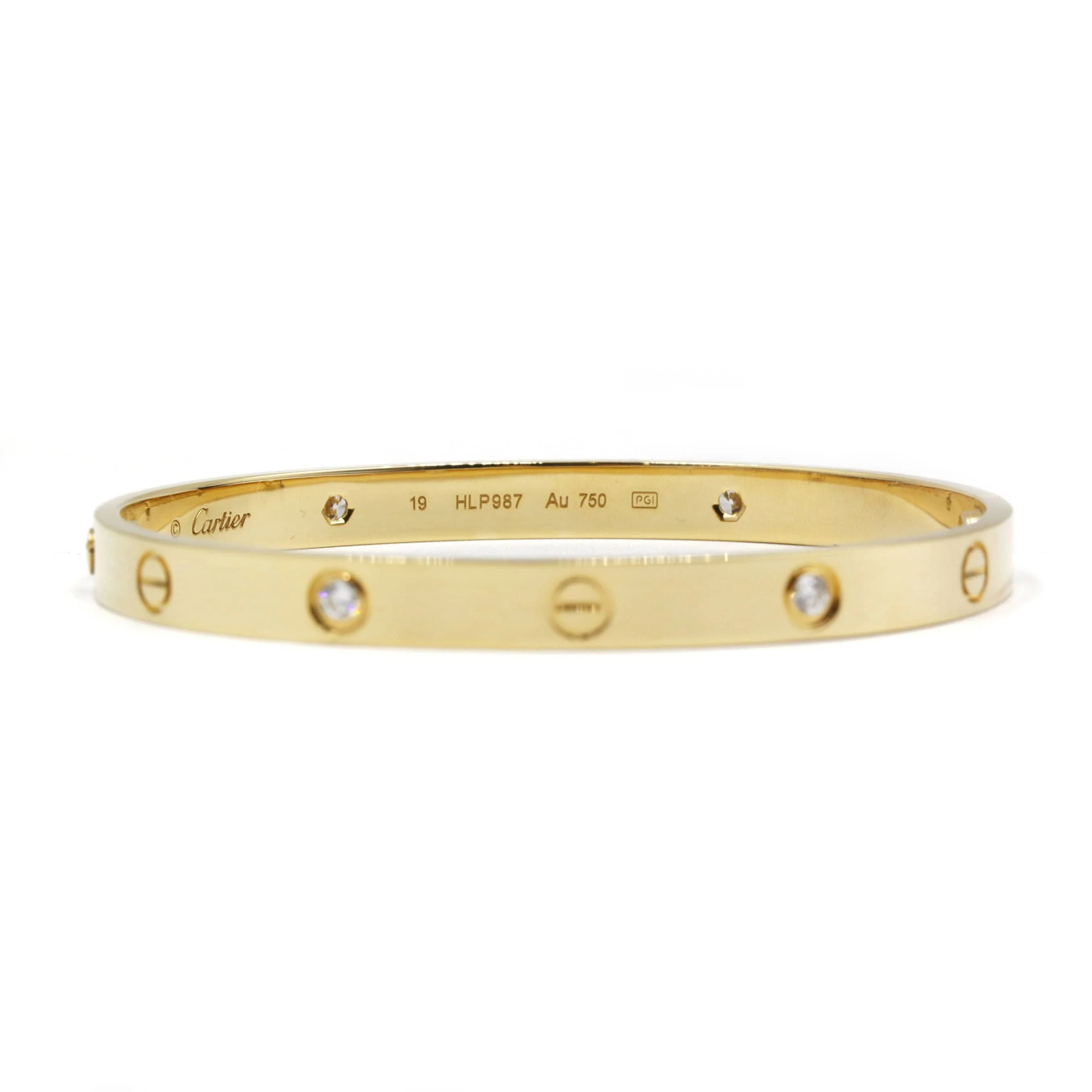 Bracelet Cartier "Love" yellow gold - Image 2