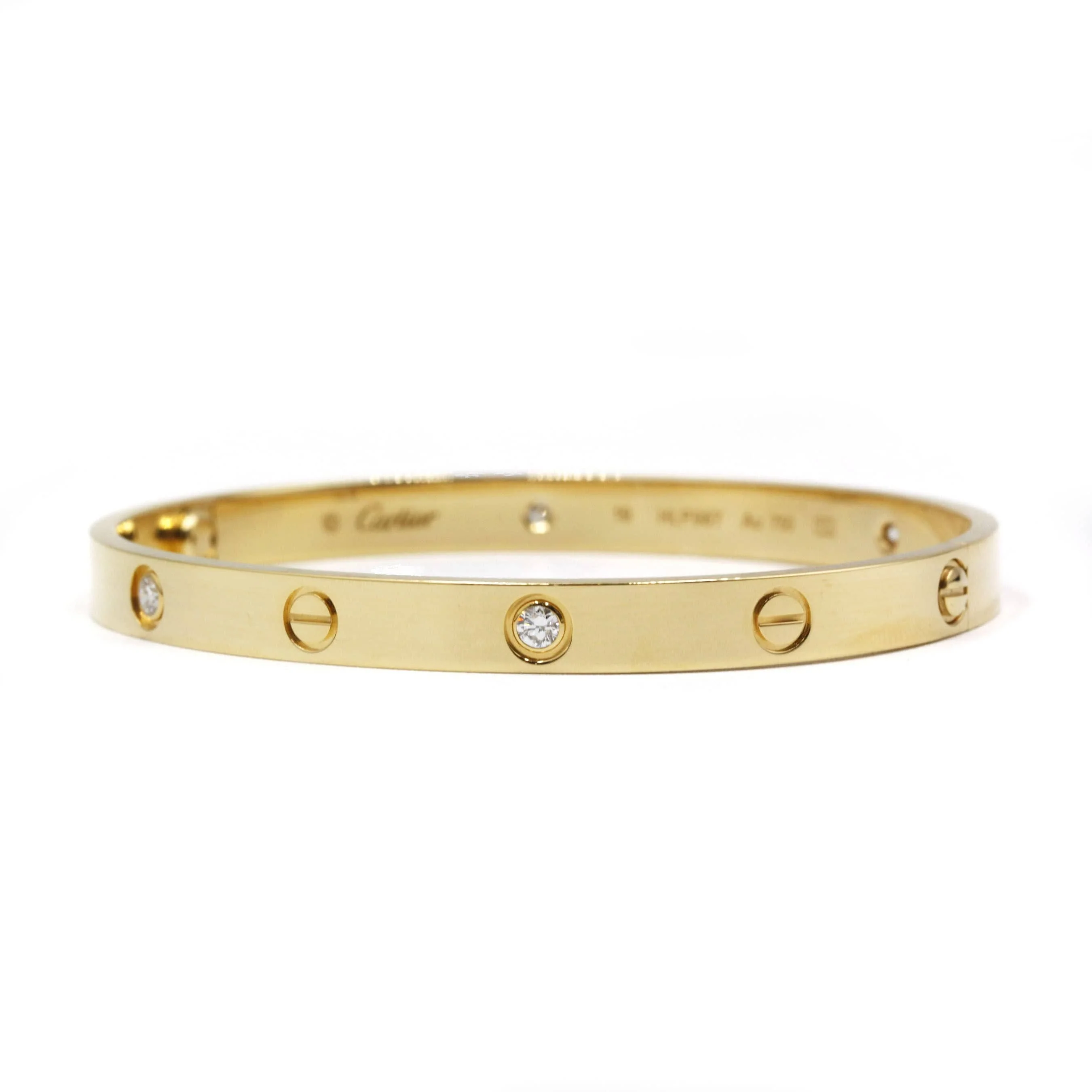 Bracelet Cartier "Love" yellow gold - Image 3