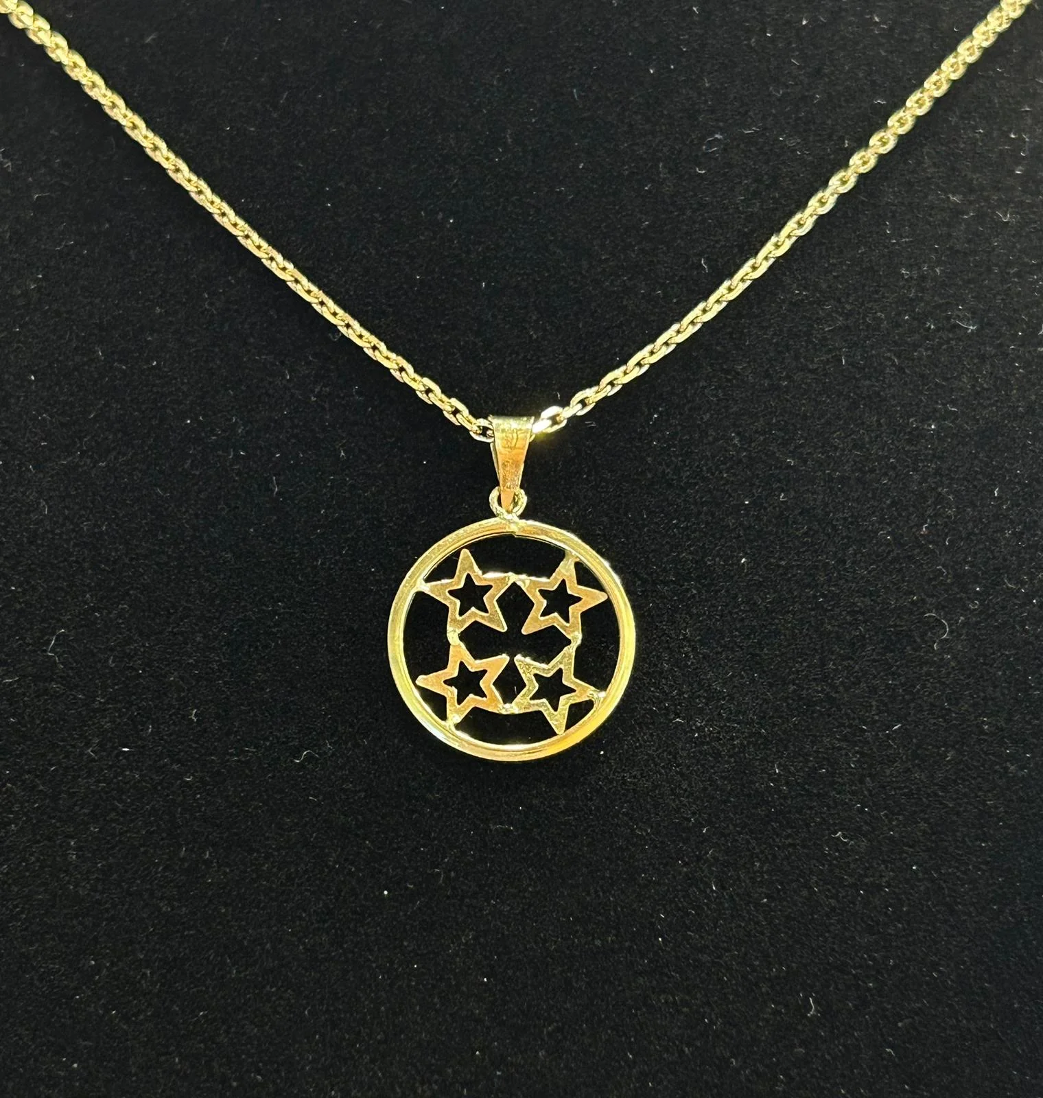 Yellow gold pendant - Image 4